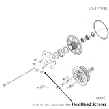 00161-K-IAME-SSE-Clutch-Float-Plate-Bolt-Kit