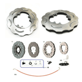 VEN05 Front Brake Rotor Steel CKR CRG Brake System