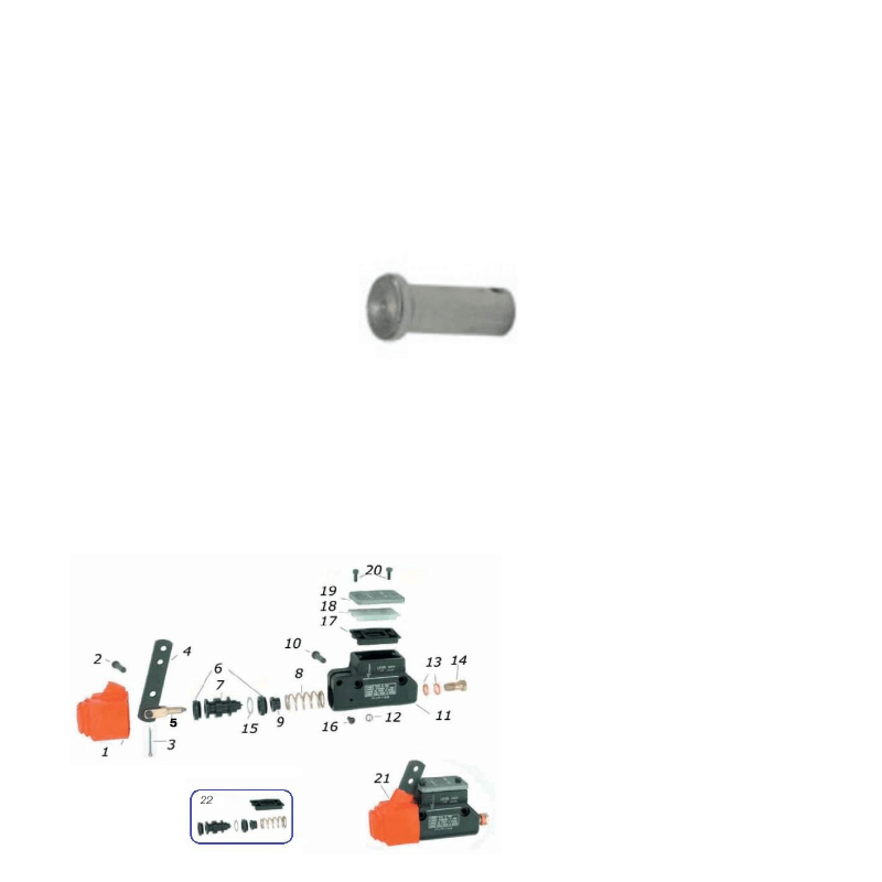 CKR VEN05 Master Cylinder Components Racing Go Kart Brake Parts