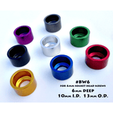 Aluminum "Barrel" Washers