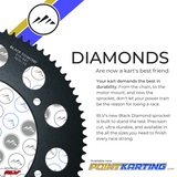RLV #219 "Black Diamond" Sprockets (One Piece)