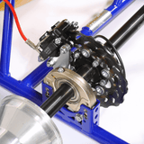 Rear Brake Caliper Detail CKR Marlin Racing Go Kart