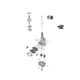 LO206 Carburetor Assembly Parts