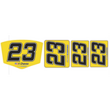 Custom Kart Number Panel Kit