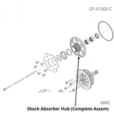 IZF-01000-C-IAME-SSE-Clutch-Shock-Absorber-Hub