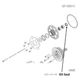 IZF-90015-IAME-SSE-Clutch-Group-Oil-Seal