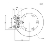 K381-Kart-Brake-Caliper-Dual-Piston