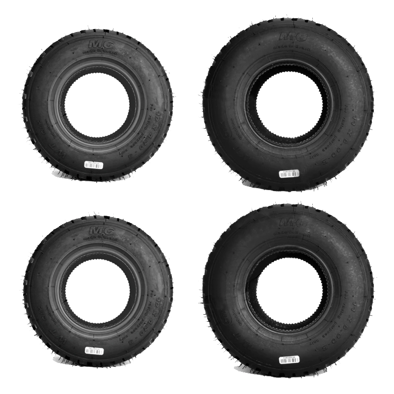 MG Wet Go Kart Rain Tires Set
