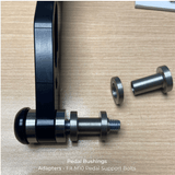 PKT Billet Aluminum Go Kart Pedals