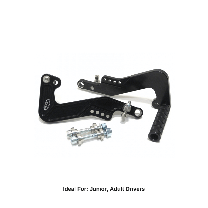 PKT Billet Aluminum Go Kart Pedals
