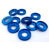 Raised Edge Anodized Aluminum Washers
