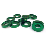 Raised Edge Anodized Aluminum Washers