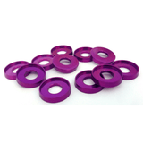 Raised Edge Anodized Aluminum Washers