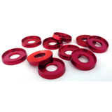Raised Edge Anodized Aluminum Washers