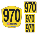 Custom Kart Number Panel Kit