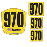 Custom Kart Number Panel Kit