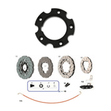 VEN05 Rear Brake Rotor Flange CKR CRG Kart Brake System