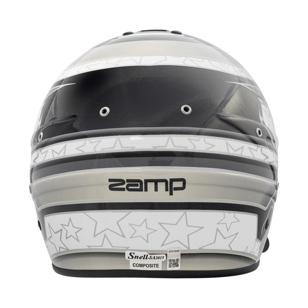 Zamp-RL-70E-Auto-Helmet-Gray-Light-Gray-Graphic