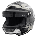 Zamp-RL-70E-Auto-Helmet-Gray-Light-Gray-Graphic
