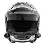 Zamp-RL-70E-Auto-Helmet-Gray-Light-Gray-Graphic