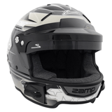 Zamp-RL-70E-Auto-Helmet-Gray-Light-Gray-Graphic