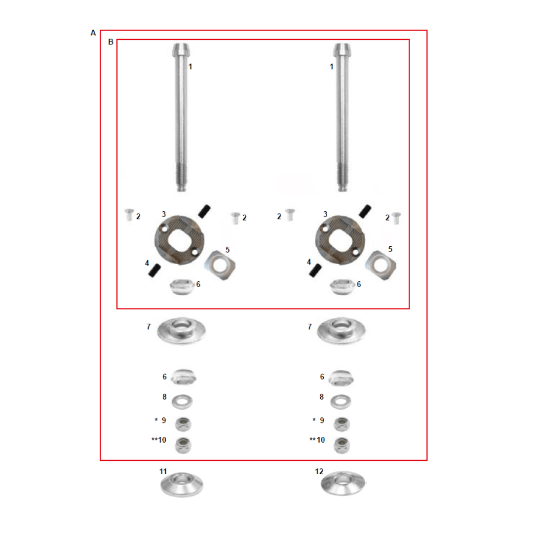 CRG-STUB-AXLE