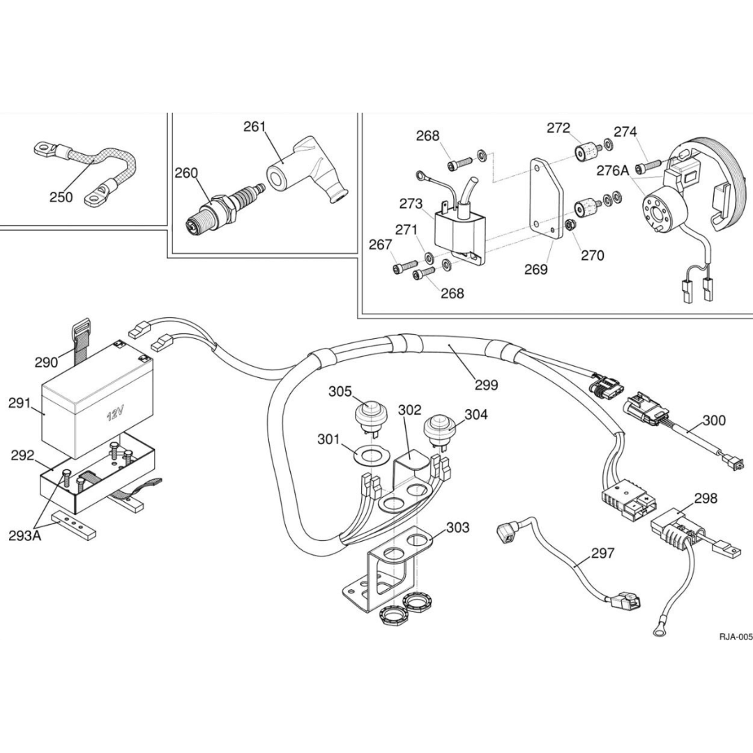 IAME KA 100 Ignition Parts