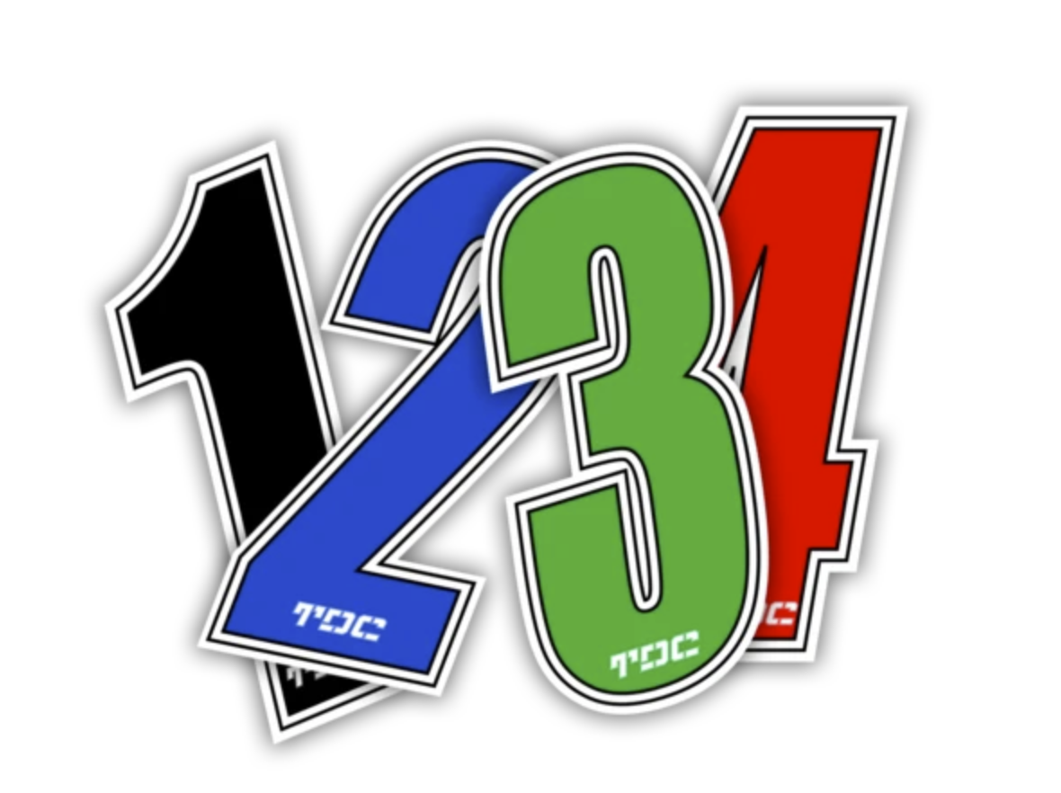 Go Kart Numbers and Graphics Racing Go Kart
