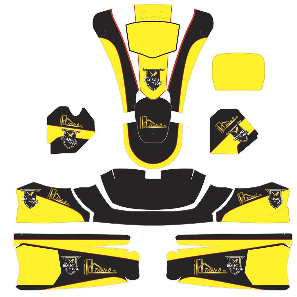 Custom Kart Sticker Kit – Point Karting