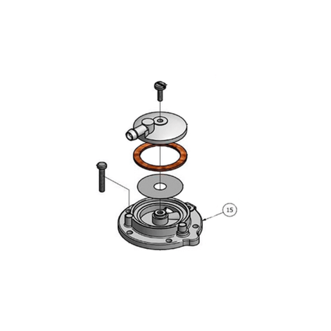 141-89T-X30-TILLOTSON-Tillotson-HW-27A-15-fuel-pump-body-hw-27a-31a-33a