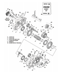 620275 35-37 WATERPUMP SHAFT ASSY Rotax