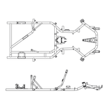 DR Tork Chassis (Bare Frame) - 28mm