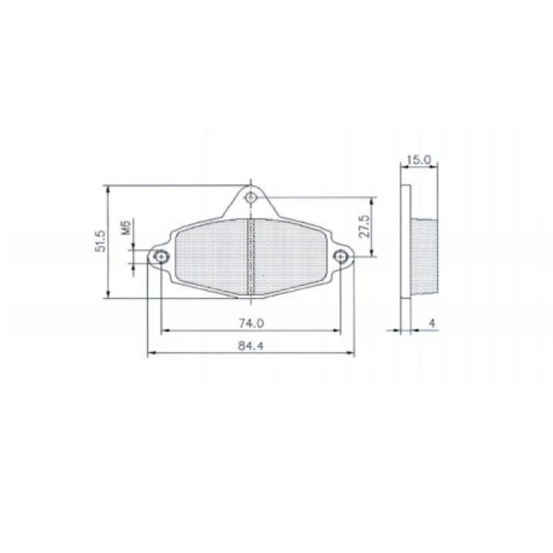 CRG-Rear-Brake-Pad-Cadet-Non-Floating-Rotor