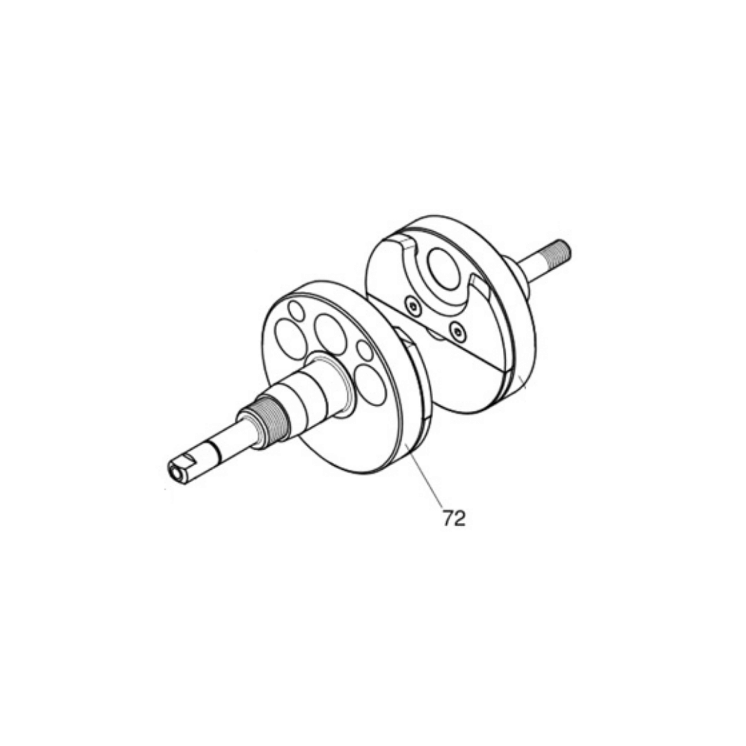 GBP-125386-Crankcase-and-Crankshaft-half-crank-pto-ka-100