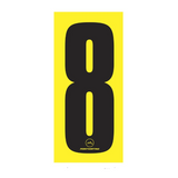 Individual Yellow Kart Numbers