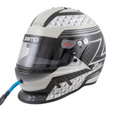 H775C15 Zamp RZ-65D  SNELL SA2020 Helmet Carbon Black Grey