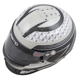 H775C15 Zamp RZ-65D  SNELL SA2020 Helmet Carbon Black Grey