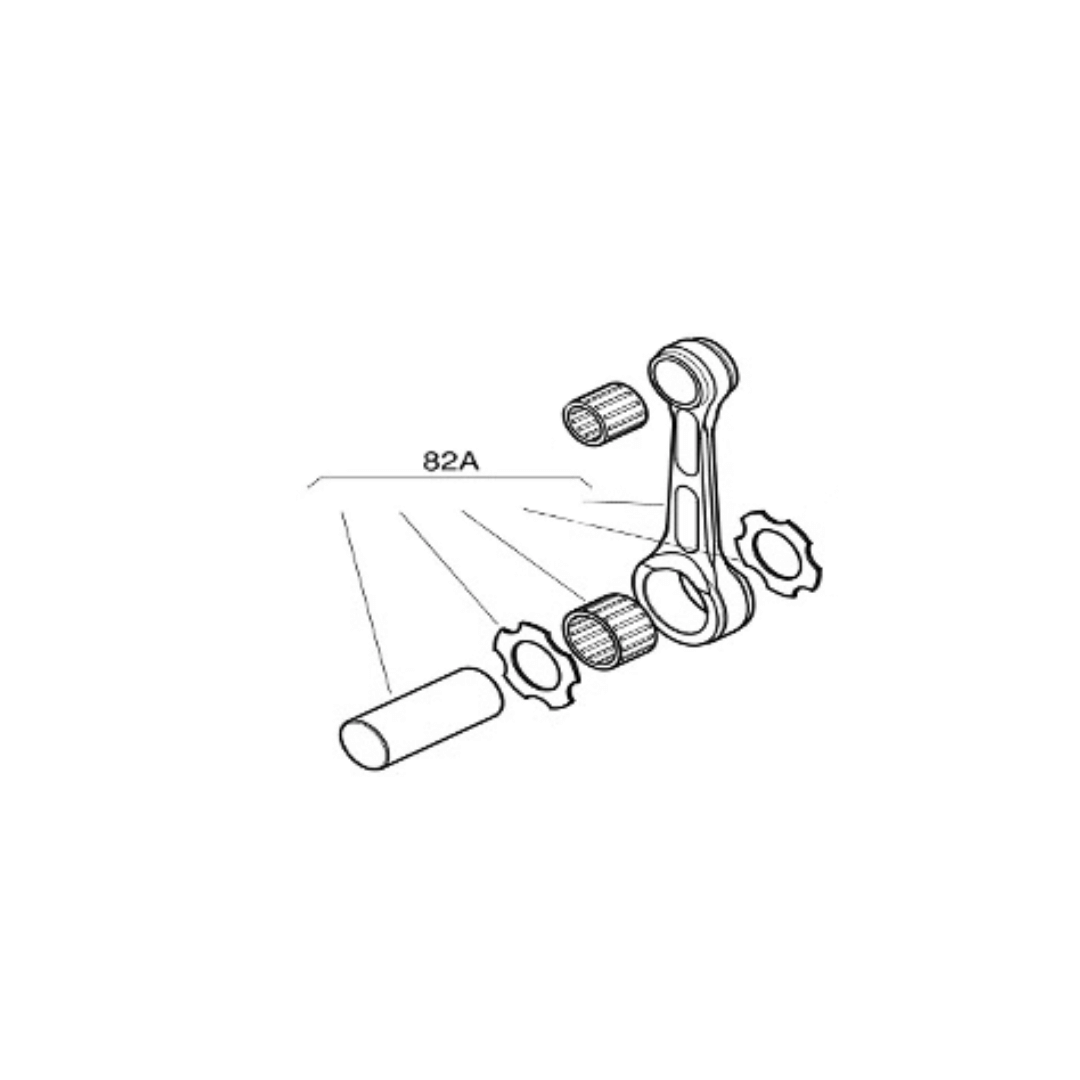 IFC-50100-C-Crankcase & Crankshaft-conrod-102-mm-pin-48-8-x-30