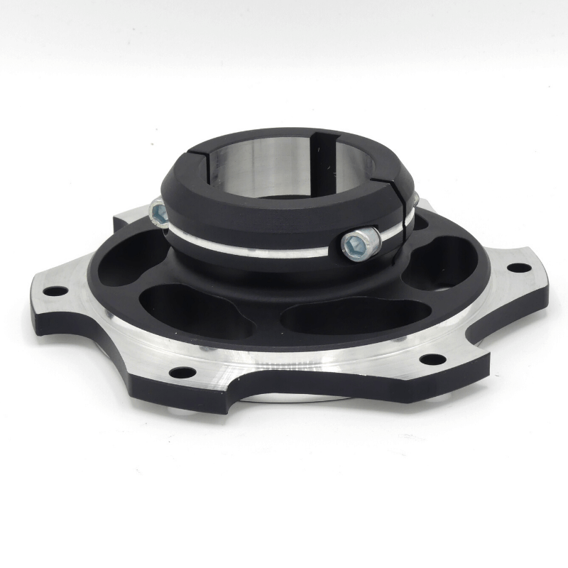 Kart-Master-Sprocket-Carrier-50mm-Aluminum-Black