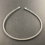 30" Stainless Steel Coated Brake Line