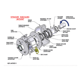 Noram Premier Stinger Clutch Exploded Diagram PointKarting.com