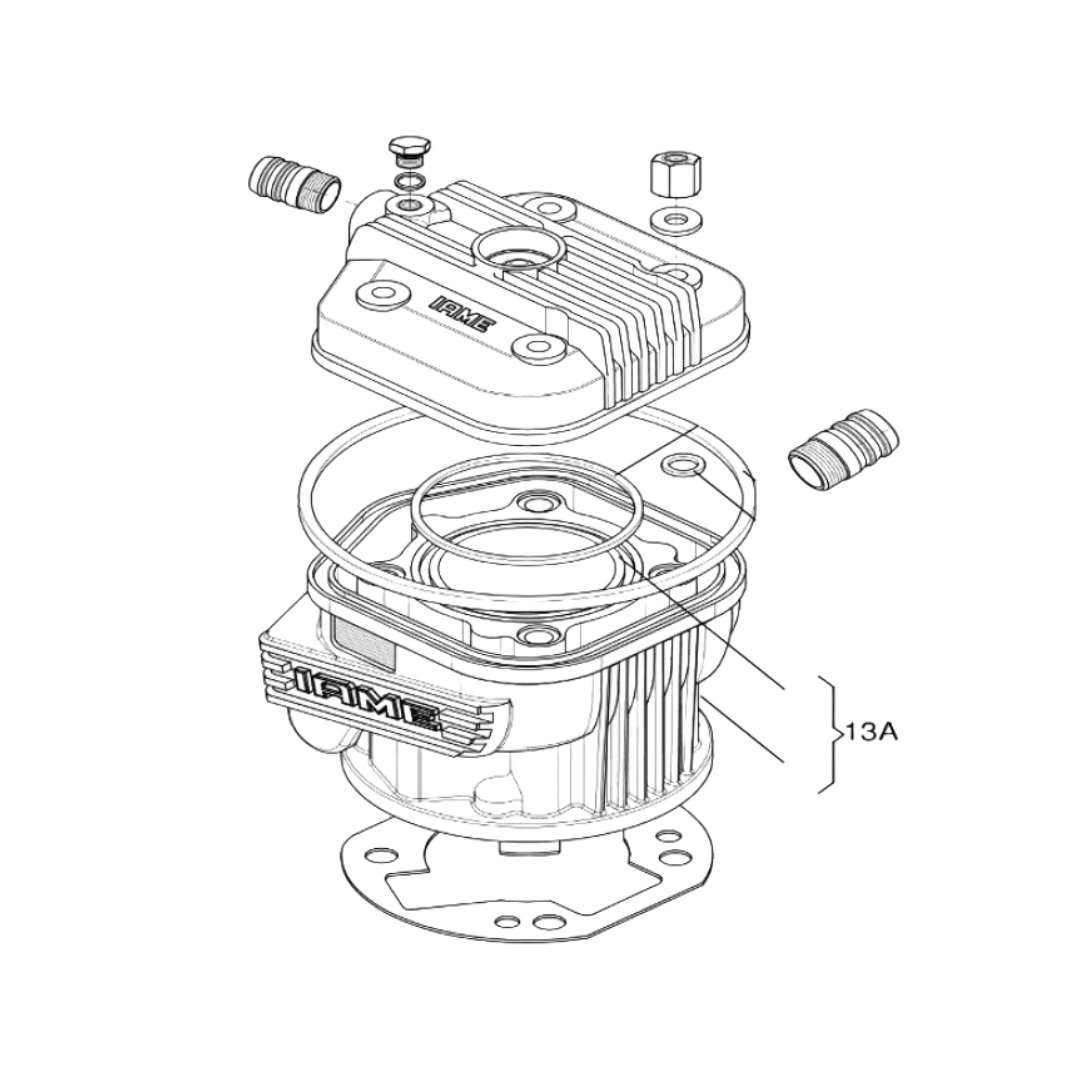 013A Complete Cylinder X30