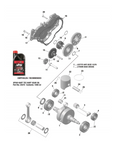 945635 | 25 | Rotax Piston Pin Circlip | Rotax