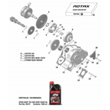 7 | SECONDARY GEAR 64 T ROTAX