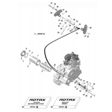657010 30 | CONTROL LEVER ROTAX