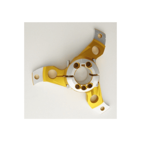 Sprocket-Carrier-Lightweight-25mm-3-Spoke-Gold-Swift-Go-Kart