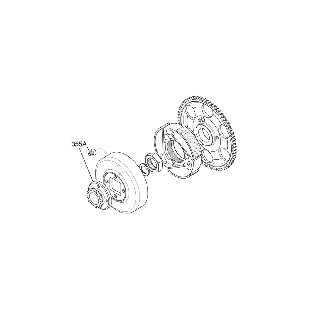 X30125557-C-Clutch-Group-sprocket-z13-w-screws