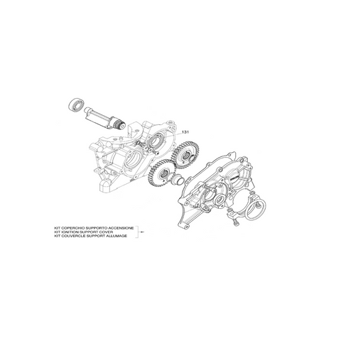 X30125746A-Balance-Shaft-6005-ball-bearing