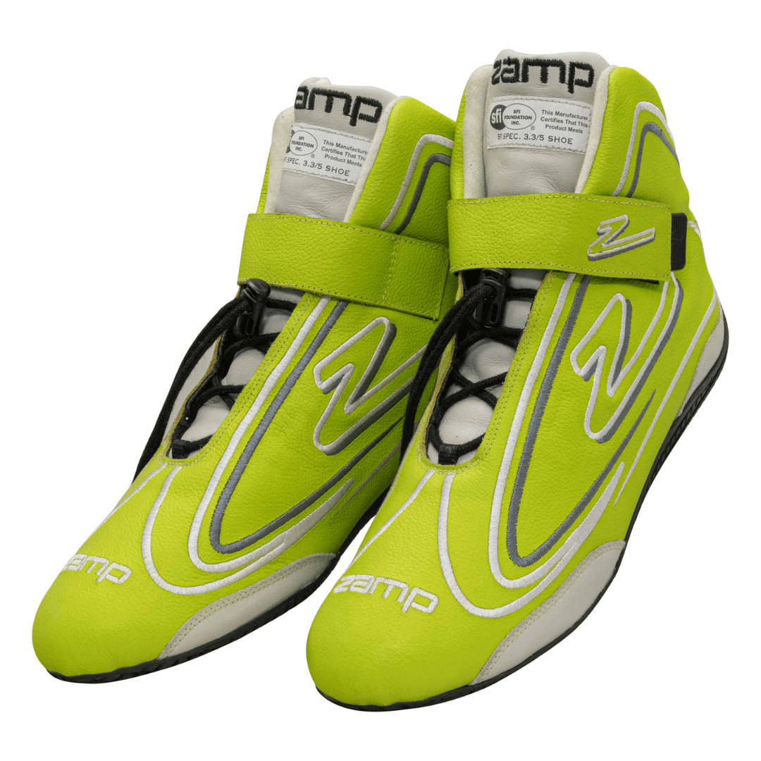 Zamp-ZR-50Race-Shoes-Neon-Green